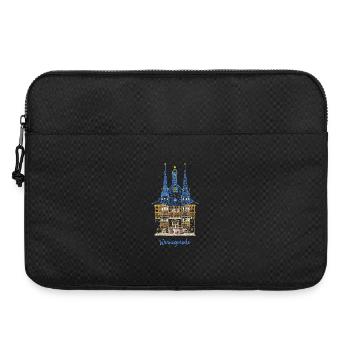 Wernigerode, hôtel de ville historique, Allemagne de l'Est - Sacoche pour ordinateur portable 15 pouces - noir - Devant