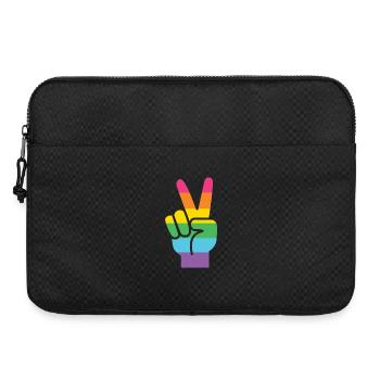 Mois de la fierté LGBT - LGBT Pride - Sacoche pour ordinateur portable 15 pouces - noir - Devant