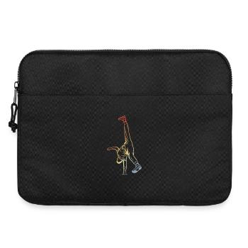 B-Boy Vintage Look - Laptoptasche 15" - Schwarz - Vorne