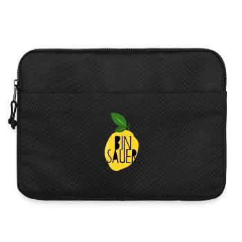 I'm Angry - Lemon - Bad Mood - Statement - Laptop bag 15" - black - Front