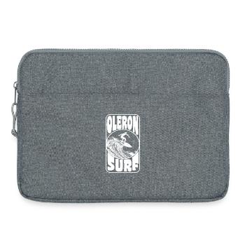 OLERON - Laptop bag 15" - heather grey - Front