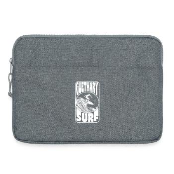 GUETARY - Laptop bag 15" - heather grey - Front