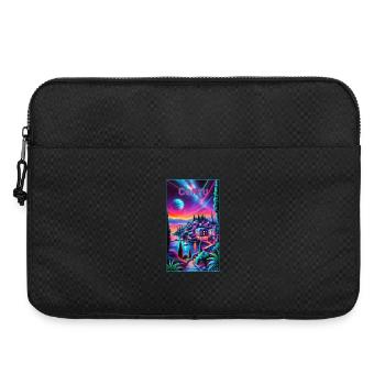 Corfu Greece cities design - Laptop bag 15" - black - Front