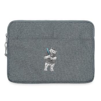 Rhino Baseball Batte de Baseball - Sacoche pour ordinateur portable 15 pouces - gris chiné - Devant