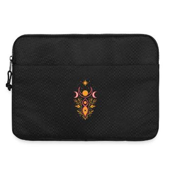 Déesse du solstice d’été, déesse du soleil - Pagan & Wicca - Sacoche pour ordinateur portable 15 pouces - noir - Devant