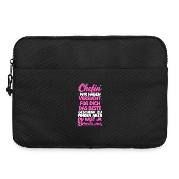 Patron que nous avons essayé de trouver - Sacoche pour ordinateur portable 15 pouces - noir - Devant