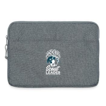 Scouting Truppführer Waldlager - Laptoptasche 15" - Grau meliert - Vorne