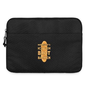 I'VE HAD ENOUGH, I'M GOING TO BAKE BREAD - Laptop bag 15" - black - Front