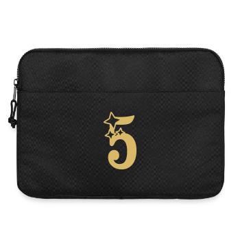 Étoile du 5e anniversaire - Sacoche pour ordinateur portable 15 pouces - noir - Devant