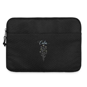 Chamomile Flowers Calm Relaxation - Laptop bag 15" - black - Front
