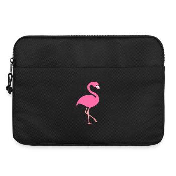 flamant - Sacoche pour ordinateur portable 15 pouces - noir - Devant