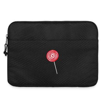 Lolli Lollipop Candy Candy Lolly sweet tooth - Laptop bag 15" - black - Front