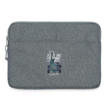 New York City - Laptop bag 15" - heather grey - Front