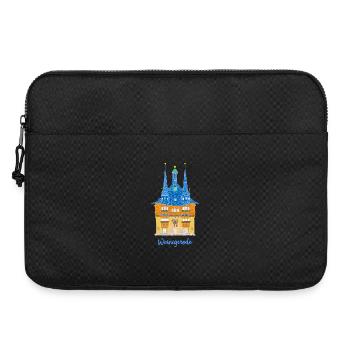 Wernigerode, mairie, maison à colombages Allemagne de l'Est - Sacoche pour ordinateur portable 15 pouces - noir - Devant