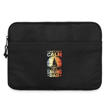 Segler Papa - Laptoptasche 15" - Schwarz - Vorne