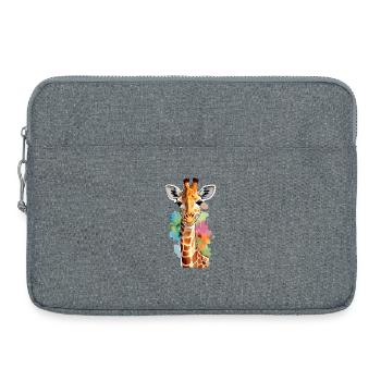Giraffe - Laptoptasche 15" - Grau meliert - Vorne