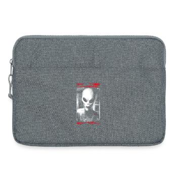Have you seen this creature? - Laptop bag 15" - heather grey - Front