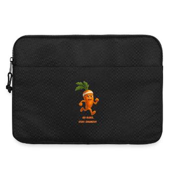 CarottesGo Hard Reste Croquante Caricature - Sacoche pour ordinateur portable 15 pouces - noir - Devant