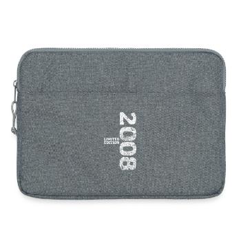 Édition limitée cadeau pour le 18e anniversaire 2008 - Sacoche pour ordinateur portable 15 pouces - gris chiné - Devant