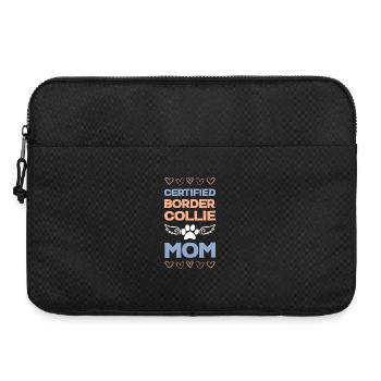 Maman certifiée Border Collie - Sacoche pour ordinateur portable 15 pouces - noir - Devant