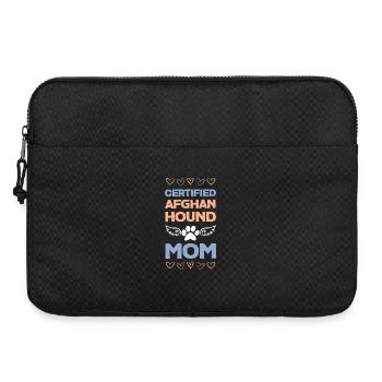 Maman de chien afghan certifiée - Sacoche pour ordinateur portable 15 pouces - noir - Devant