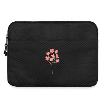 Flower - Laptop bag 15" - black - Front