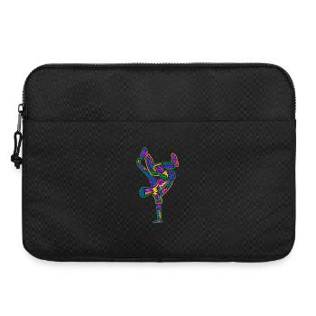 Breakdancer Breakdancer Breakdance Boys Colorés Breakdance - Sacoche pour ordinateur portable 15 pouces - noir - Devant