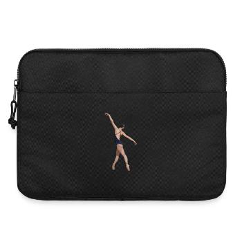 Ballerina_Polygon - Sacoche pour ordinateur portable 15 pouces - noir - Devant