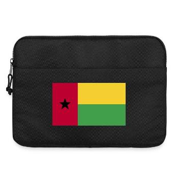 Guinea Bissau National Flag - Laptop bag 15" - black - Front