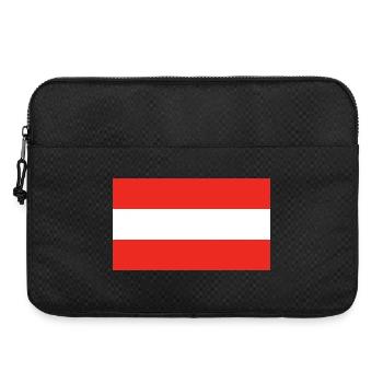 Austria national flag - Laptop bag 15" - black - Front