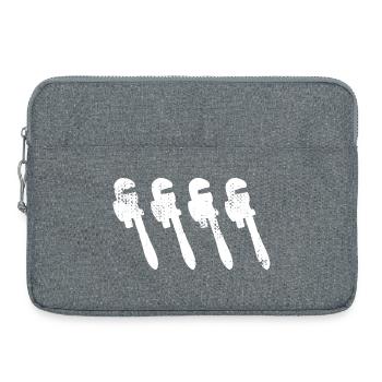 Croquis de clé à pipe - Sacoche pour ordinateur portable 15 pouces - gris chiné - Devant