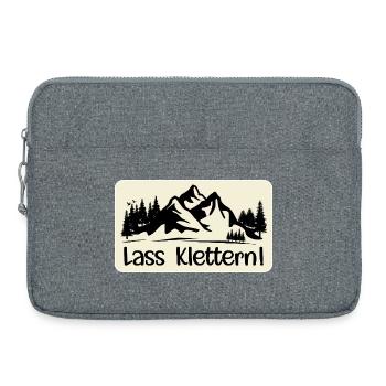 HOBBY KLETTERN BERGE - Laptoptasche 15" - Grau meliert - Vorne