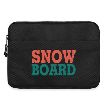 Planche à neige - Sacoche pour ordinateur portable 15 pouces - noir - Devant