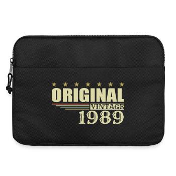 1989 Geburtstag 1989 - Laptoptasche 15" - Schwarz - Vorne