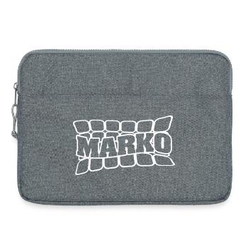 Name: Marko - Laptop bag 15" - heather grey - Front