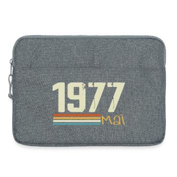 Mai 1977 - Laptoptasche 15" - Grau meliert - Vorne