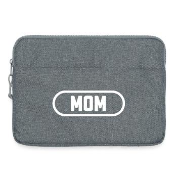 Maman - Sacoche pour ordinateur portable 15 pouces - gris chiné - Devant