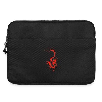Red Smoke Dragon - Laptop bag 15" - black - Front