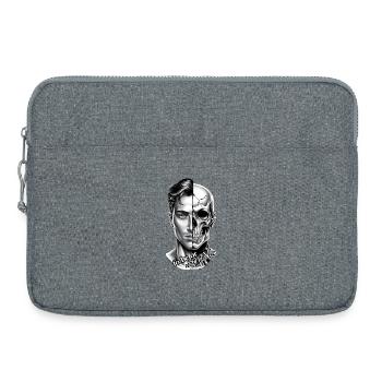 Existence Duality (be or not to be) - Laptop bag 15" - heather grey - Front