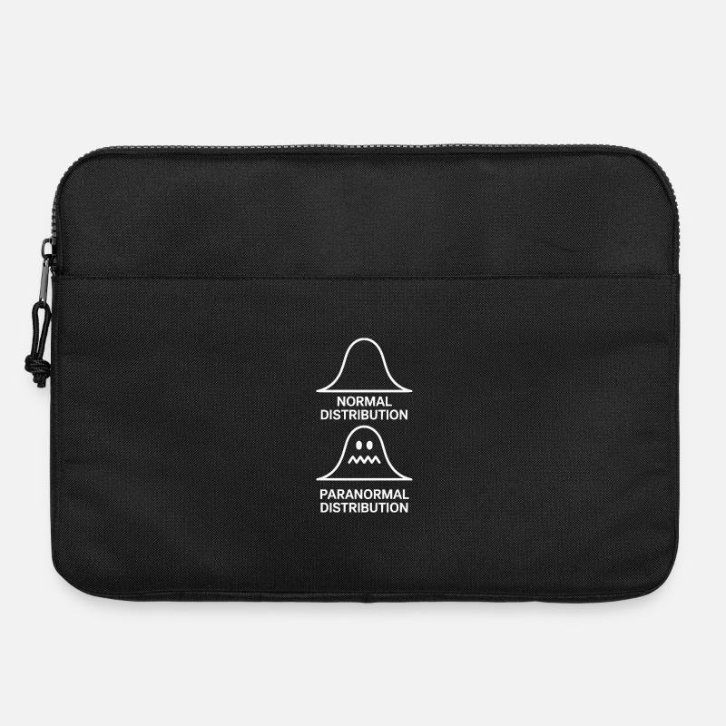 Statistiques mathématiques Distribution paranormale normale - Sacoche pour ordinateur portable 15 pouces - noir