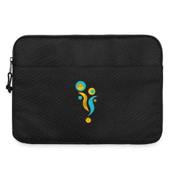 Yoga design_41 - Laptop bag 15" - black - Front