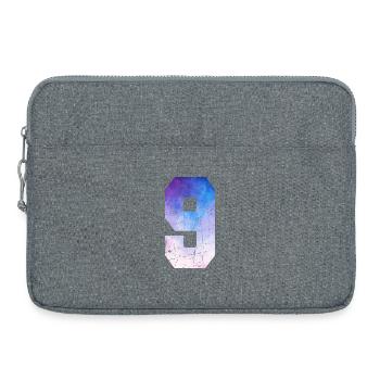 Ausgabe 9 – 9. Jubiläumsgeschenk - Laptoptasche 15" - Grau meliert - Vorne