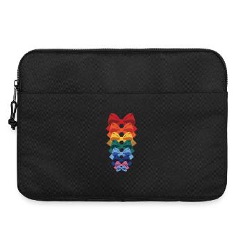 Colorful Bows Rainbow Diversity - Laptop bag 15" - black - Front