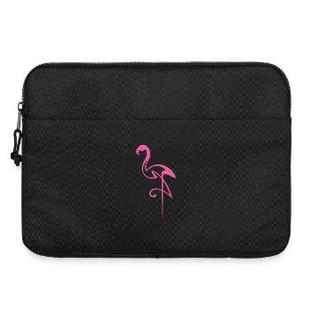 Flamingo - Laptoptasche 15" - Schwarz - Vorne