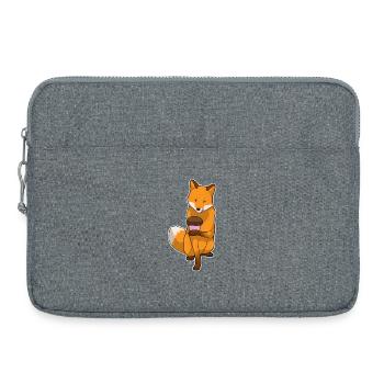 Fuchs Muffin - Laptoptasche 15" - Grau meliert - Vorne