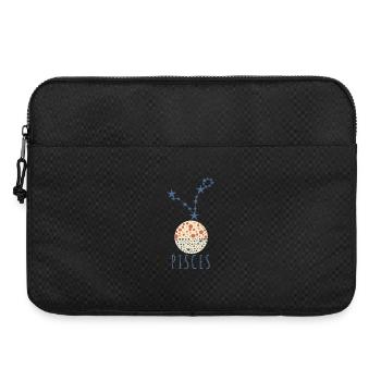 Das Sternbild der Fische - Laptoptasche 15" - Schwarz - Vorne