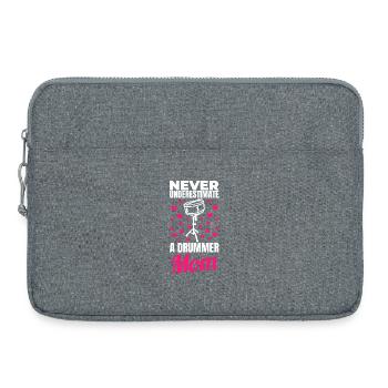 Mère batteuse - Sacoche pour ordinateur portable 15 pouces - gris chiné - Devant