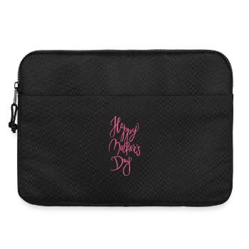 Happy Mothers Day Calligraphy - Laptop bag 15" - black - Front