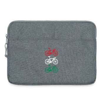 Cycling Hongrie - Sacoche pour ordinateur portable 15 pouces - gris chiné - Devant
