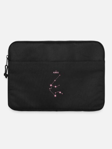 Wassermann Tierkreiszeichen Stern Sternbild Pink - Laptoptasche 15" - Schwarz